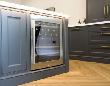 Wine Fridge Wine Fridge Installation in Precision Made Showroom