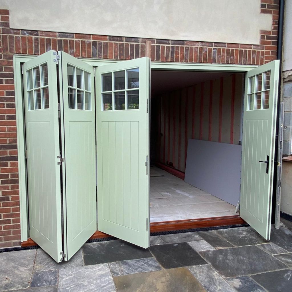 Precision Made - Green Garage Doors