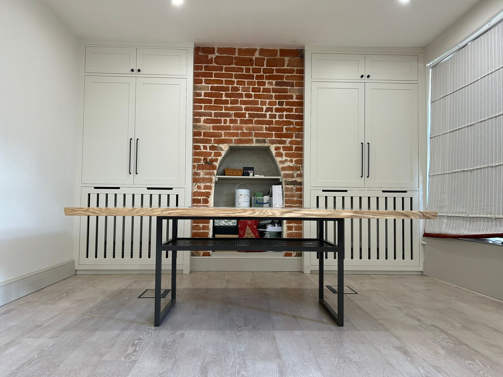 Custom Made Oak Top Table