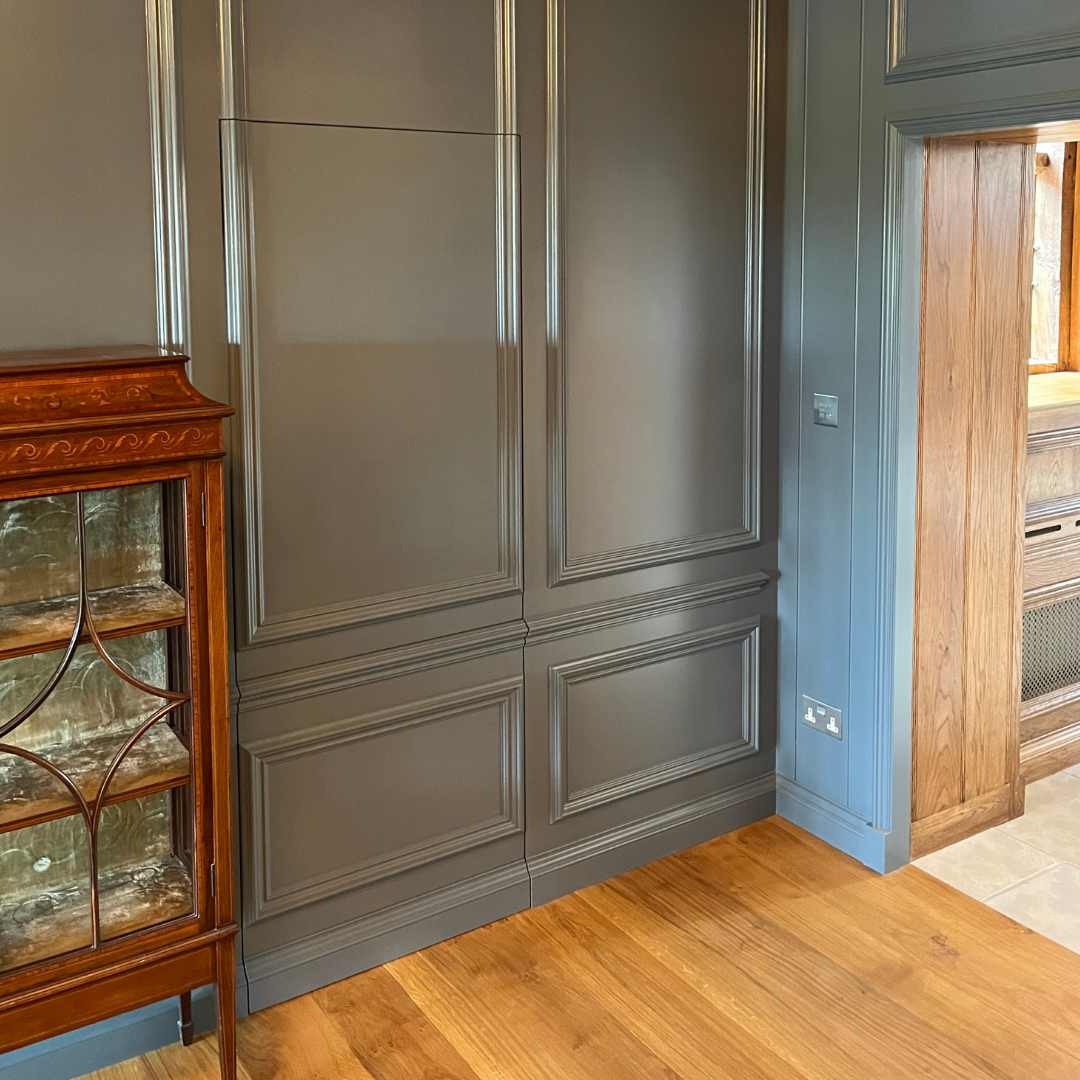 Hidden Bar Cupboard Installation