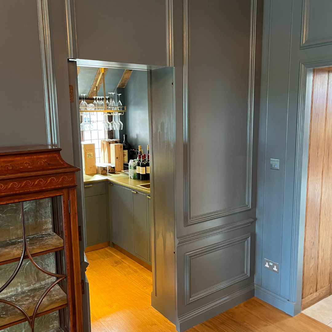 Hidden Bar Installation