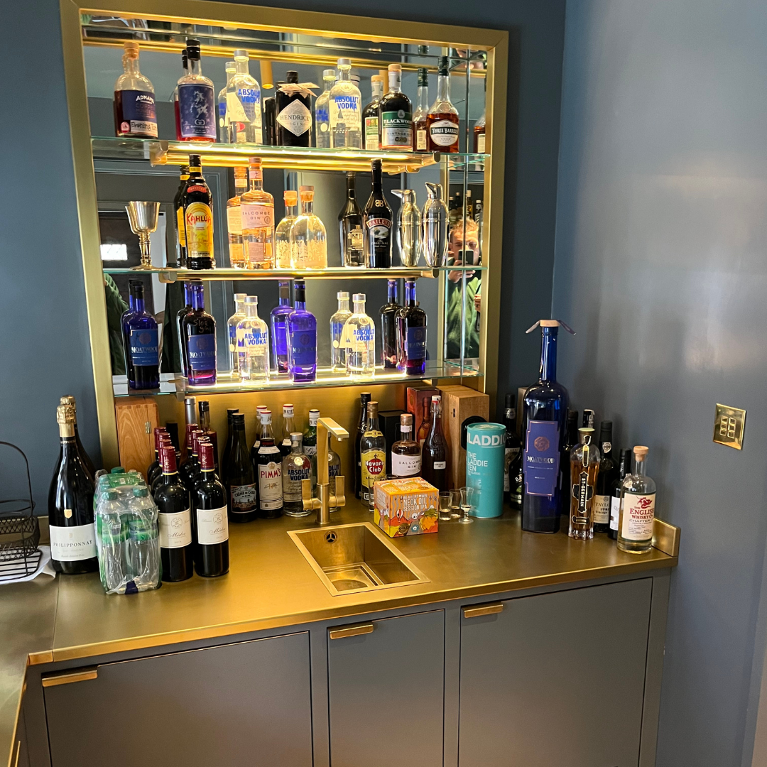 Hidden Bar Installation